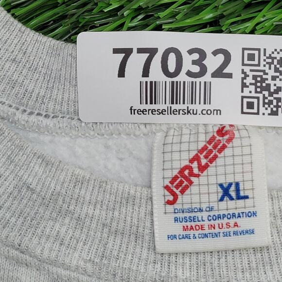 Vintage 1994 Funny Deer Hunting Sweatshirt Women XL 23x24 USA - Picture 7 of 16